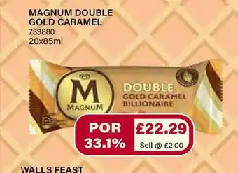 Bestway Magnum Double Gold Caramel offer