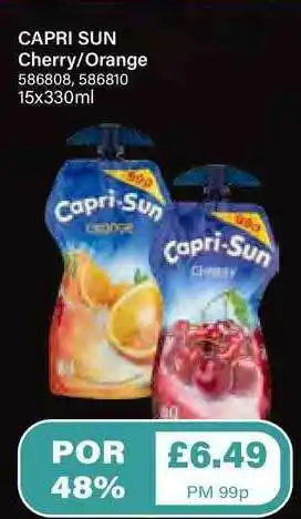 Bestway Capri Sun Cherry Orange offer