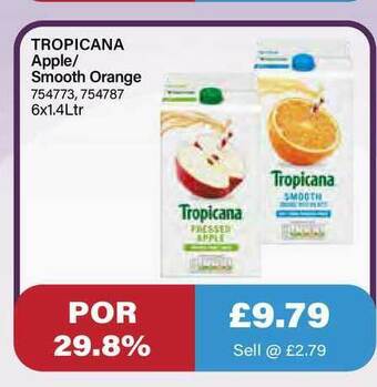Bestway Tropicana Apple Smooth Orange offer