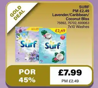 Bestway Surf Lavender Caribbean Coconut Bliss offer