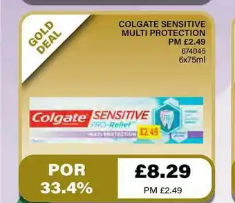 Bestway Colgate Sensitive Multi Protection offer
