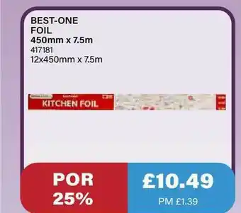 Bestway Best-one Foil offer