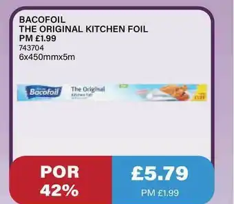 Bestway Bacofoil The Original Kitchen Foil offer