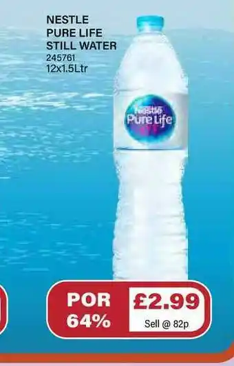 Bestway Nestle Pure Life Still Water offer