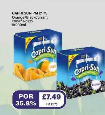 Bestway Capri Sun Orange Blackcurrant offer