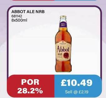 Bestway Abbot Ale Nrb offer