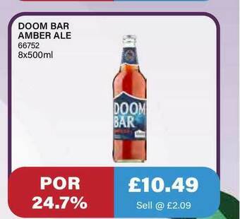 Bestway Doom Bar Amber Ale offer