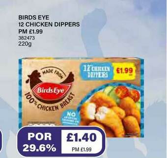 Bestway Birds Eye 12 Chicken Dippers offer