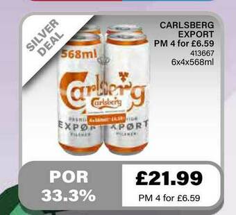 Bestway Carlsberg Export Pm offer