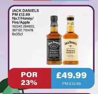 Bestway Jack Daniels No.7 Honey Fire Apple offer