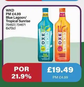 Bestway Wkd Pm Blue Lagoon Tropical Sunrise offer