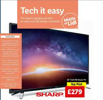 Lidl Sharp 42 offer