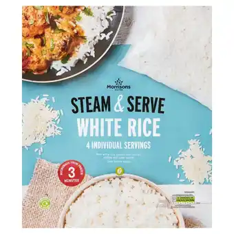 Morrisons Morrisons 4 white rice offer