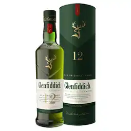 Morrisons Glenfiddich single malt scotch whisky offer
