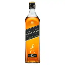 Morrisons Johnnie walker black label blended scotch whisky offer