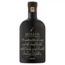 Morrisons Merlyn welsh cream liqueur offer