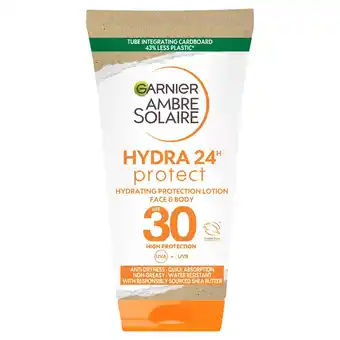 Morrisons Ambre solaire ultra-hydrating sun cream spf30 travel offer