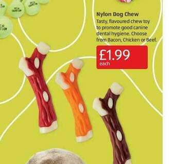 Aldi Nylon Dog Chew offer