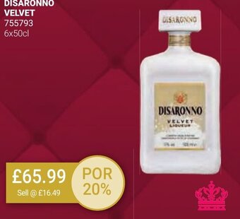 Bestway DISARONNO VELVET 6x50cl offer
