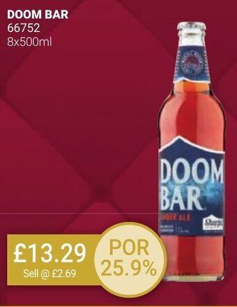 Bestway DOOM BAR 66752 8x500ml offer
