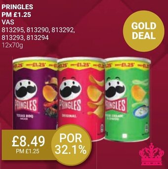 Bestway PRINGLES 12x70g offer