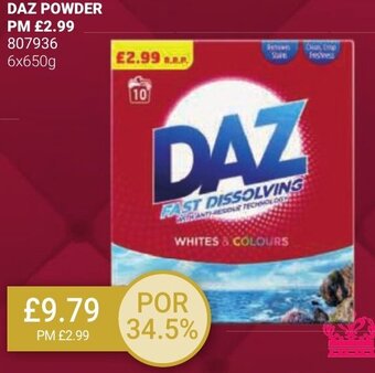 Bestway DAZ POWDER 6x650g offer
