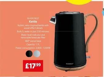 Lidl Silvercrest Kettle offer