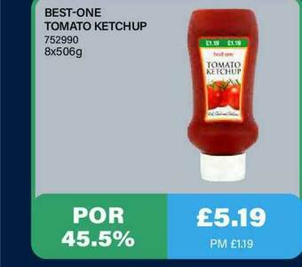 Bestway Best-one Tomato Ketchup offer