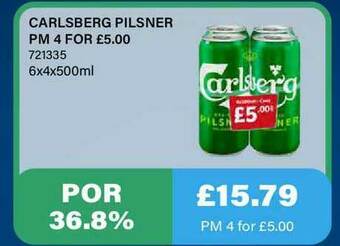 Bestway Carlsberg Pilsner offer