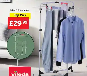 Lidl Mixer 3 Tower Airer offer