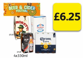 Londis BEER & CIDER FESTIVAL 4x330ml offer
