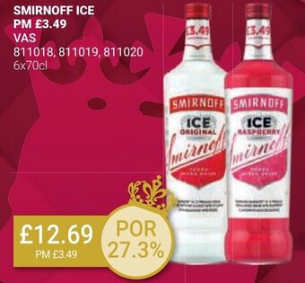 Bestway SMIRNOFF ICE offer