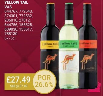 Bestway YELLOW TAIL VAS offer