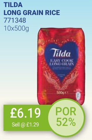 Bestway TILDA LONG GRAIN RICE offer