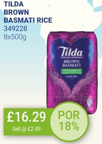 Bestway TILDA BROWN BASMATI RICE offer