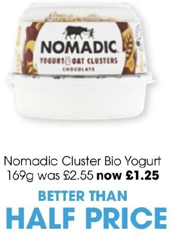 Nomadic Cluster Bio Yogurt 169g