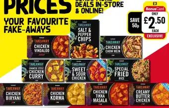 Iceland TAKEAWAY SPECIAL offer