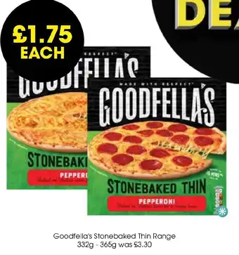 Centra GOODFELLAS STONEBAKED THIN PEPPERONI offer