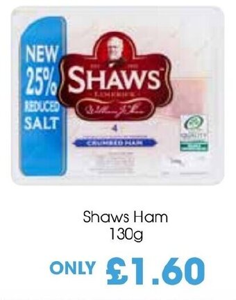 Centra Shaws Ham 130g offer