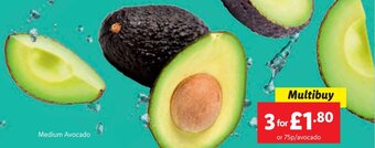 Lidl Medium Avocado offer