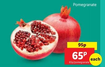 Lidl Pomegranate offer
