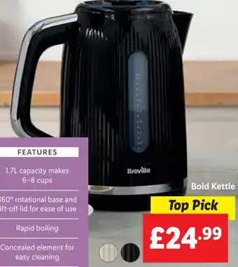 Lidl Breville Bold Kettle offer