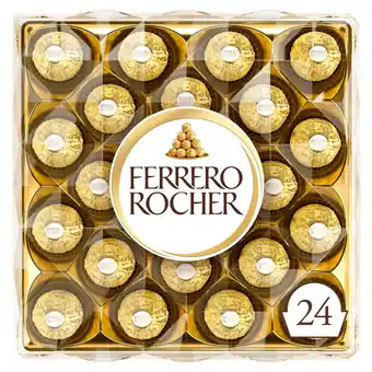 Morrisons Ferrero rocher chocolate pralines gift box 24 pieces offer