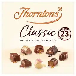 Morrisons Thorntons classic milk, dark, white chocolate gift box offer