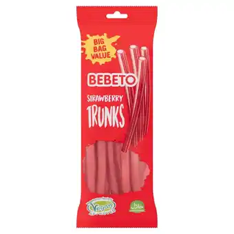 Morrisons Bebeto strawberry trunks offer