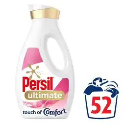 Morrisons Persil ultimate touch of comfort liquid laundry detergent 52 wash offer