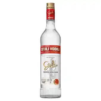 Morrisons Stoli premium vodka offer