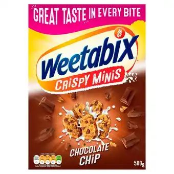 Morrisons Weetabix crispy minis chocolate offer