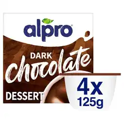 Morrisons Alpro dark chocolate dessert offer