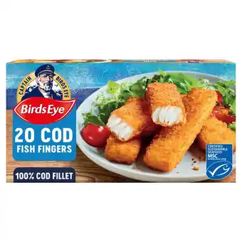Morrisons Birds eye 20 fish fingers cod offer